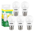 Kit 5 Lâmpada Led Tkl 30 4,9w E27 3000k Taschibra Abajur