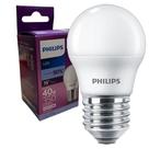 Kit 5 Lampada Mini Bulbo Bolinha 4w Philips Branca 6500K E27