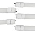 Kit 5 lampada superled tubular t8 9w bivolt 6500k ourolux