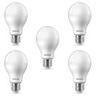 Kit 5 lâmpadas bulbo 22w led e27 philips 6500k a97 bivolt 2300lm