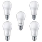 Kit 5 lâmpadas led bulbo a60 11w 4000k 1018lm bivolt