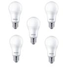 Kit 5 lâmpadas led bulbo a60 9w 3000k 806lm bivolt Kit 5 lâmpadas led bulbo a60 9w 3000k 806lm bivolt