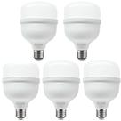 Kit 5 Lâmpadas led super bulbo 20W 1680 lúmens branca fria - A80 - Elgin Kit 5 Lâmpadas led super bulbo 20W 1680 lúmens branca fria - A80 - Elgin