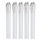 Kit 5 Lâmpadas Led Tubular 60cm 9w/10w 900lm Bivolt 6500k