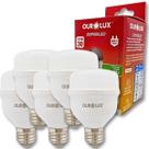 KIT 5 Lampadas SuperLed alta Potencia Ourolux 30W E27 6500K