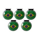 Kit 5 Lanternas Laterais Foguinho Maria Smart Brasil Base Preta Lantersul Kit 5 Lanternas Laterais Foguinho Maria Smart Brasil Base Preta Lantersul