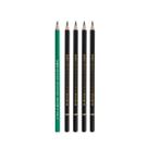 Kit 5 Lápis Técnico Para Desenho Hb, 2b, 4b, 6b, 8b Pintura