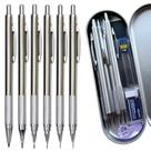 KIT 5 LAPISEIRAS E REFIL GRAFITES 0.3 0.5 0.7 0.9 1.3 2.0mm KIT 5 LAPISEIRAS E REFIL GRAFITES 0.3 0.5 0.7 0.9 1.3 2.0mm
