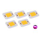 Kit 5 Led Grow Light Full Spectrum Rosa 50w Cob P/ Planta
