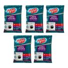 Kit 5 Limpa Maquina De Lavar Sache 80 Gramas Flash Limp