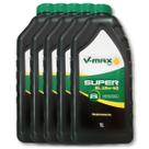 Kit 5 Litros Óleo SL 15w40 Super V-Max Semissintético Motores Flex Turbo