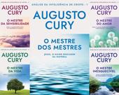 Kit 5 Livros De Cristo Augusto Cury O Mestre Dos Mestres - Sextante