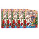 Kit 5 livros: um natal quentinho - o livro de colorir fofo e aconchegante