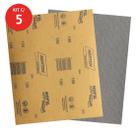 Kit 5 Lixa Norton Lacas Verniz A219 NOFIL Grão 320