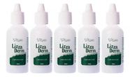 Kit 5 Loção Lizza Derm Para Hidratar e Evitar Rachaduras nos Pés