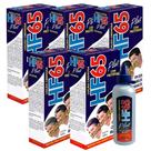 Kit 5 Loção Restauradora HF65 Plus Tonalizante Capilar Unissex Cremosa Incolor 120ml