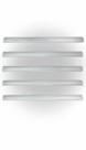 Kit 5 Luminária Tubular LED Slim 1.2m 40W Branco Frio Kit 5 Luminária Tubular LED Slim 1.2m 40W Branco Frio