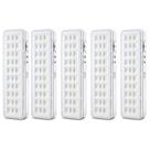 Kit 5 Luminárias Luz De Emergência 30 Leds 2w Bivolt Elgin