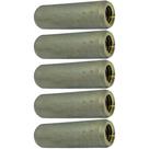 Kit 5 luva emenda para haste c/rosca 5/8" aterramento