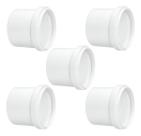 Kit 5 Luva Simples Esgoto Sn Dn 100mm Plastilit