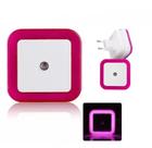 Kit 5 LuzNoturna Abajour Led Vermlho Sensor Acende Autmático