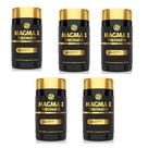 Kit 5 Magma 3 Treonato 500mg 5x60 cps Floral Ervas