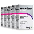 Kit 5 Magnésio Trio Dose Máxima Katiguá 210mg 60 Cápsulas Kit 5 Magnésio Trio Dose Máxima Katiguá 210mg 60 Cápsulas