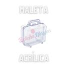 Kit 5 Maleta Maletinha Acrilica Cristal Lembrancinha Para Aniversario Prenda Criança novo Quermesse