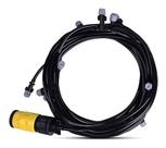 Kit 5 Mangueiras Sistema Irrigacao Jardim Grama 10 M Kit 5 Mangueiras Sistema Irrigacao Jardim Grama 10 M