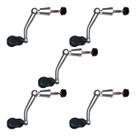 kit 5 Manivela Bracinho Cabo Universal Molinete - Lamazon