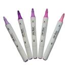 Kit 5 Marcador Criativo Flow Tons de Rosa - Ponta Dupla Cis Kit 5 Marcador Criativo Flow Tons de Rosa - Ponta Dupla Cis