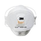 Kit 5 Máscara 3m Aura 9322br Pff2 N95 Respirador Com válvula