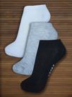 Kit 5 Meias Soquete Mescla Masculina Cano Curto