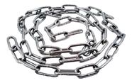 Kit 5 metros Corrente Aço Inox 2mm elo Médio carga 62 kg