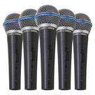 Kit 5 Microfones Dinâmico com Fio TK 58C Onyx