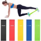 Kit 5 Mini Band Elastico Academia Fit Treino Funcional Exercício