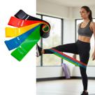 Kit 5 Mini Band Elástico Funcional Thera Band Faixas Elásticas Treino Academia Exercicios Tensão Kit 5 Mini Band Elástico Funcional Thera Band Faixas Elásticas Treino Academia Exercicios Tensão