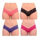 Kit 5 mini caleçon renda sensual fio Tam. Único