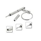 Kit 5 Mini Chaveiros 3 em 1 Reparos de Relógios, Óculos e Pequenos Parafusos
