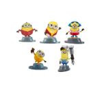 Kit 5 Mini Figuras Minions A Origem De Gru 5cm Mattel Hbc34 Escolha