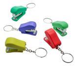 Kit 5 Mini Grampeadores Chaveiro Com Grampos N-10-1m