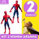 Kit 5 Mini Homem Aranha Brinquedo Marvell Ação Diversão Aventura Figura de Ação - Produto Licenciado