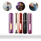 Kit 5 Mini Porta Perfume - Portátil De Bolso (5ml)