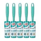 Kit 5 Mini Rolo Adesivo 30 Folhas Flash Limp Adesivo Tira Pelos Sujeiras Cabelos Fiapos Pó Bolinhas Roupas Toalha Tapete Sofá Estofado Discreto Kit 5 Mini Rolo Adesivo 30 Folhas Flash Limp Adesivo Tira Pelos Sujeiras Cabelos Fiapos Pó Bolinhas Roupas Toalha Tapete Sofá Estofado Discreto