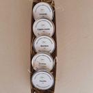 Kit 5 Mini Vela Aromática Perfumada Pocket 25g cada Likare