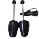 KIT 5 Modelador de sapatos preto evitar amassos e trincas