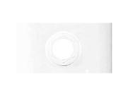 Kit 5 modulo furado coaxial chuveiro branco pezzi 50000