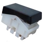 Kit 5 modulo interruptor paralelo three way 10a/250v preto pezzi 50000 Kit 5 modulo interruptor paralelo three way 10a/250v preto pezzi 50000