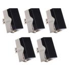 Kit 5 Módulo Interruptor Simples 10A Preto MarGirius