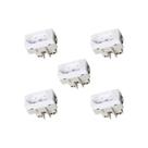 Kit 5 Módulo Tomada 10A-250V PB Branco Sleek Margirius 16049